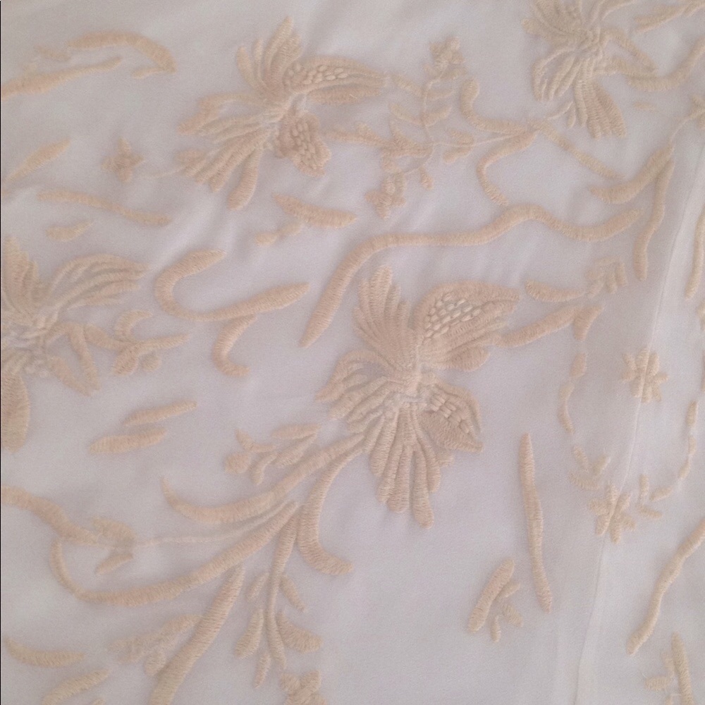 Anthropologie white embroidery Dress - Picture 7 of 8